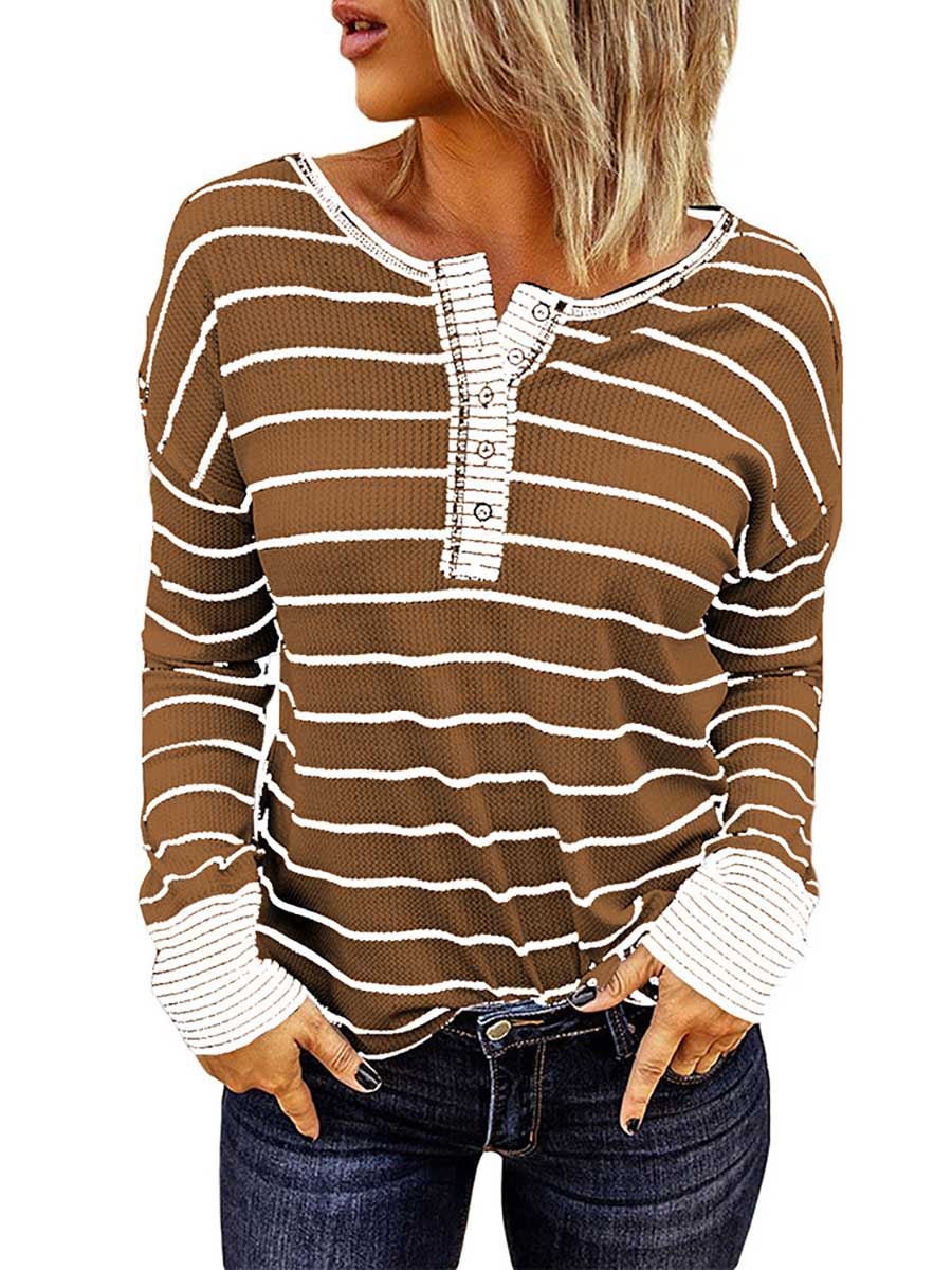 Veleaee Bottom Shirt Round Neck Loose Tops