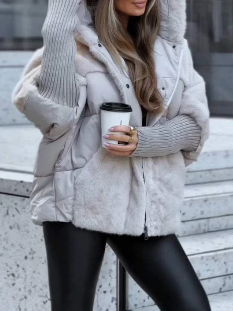 Veleaee Hooded Thermal Jacket