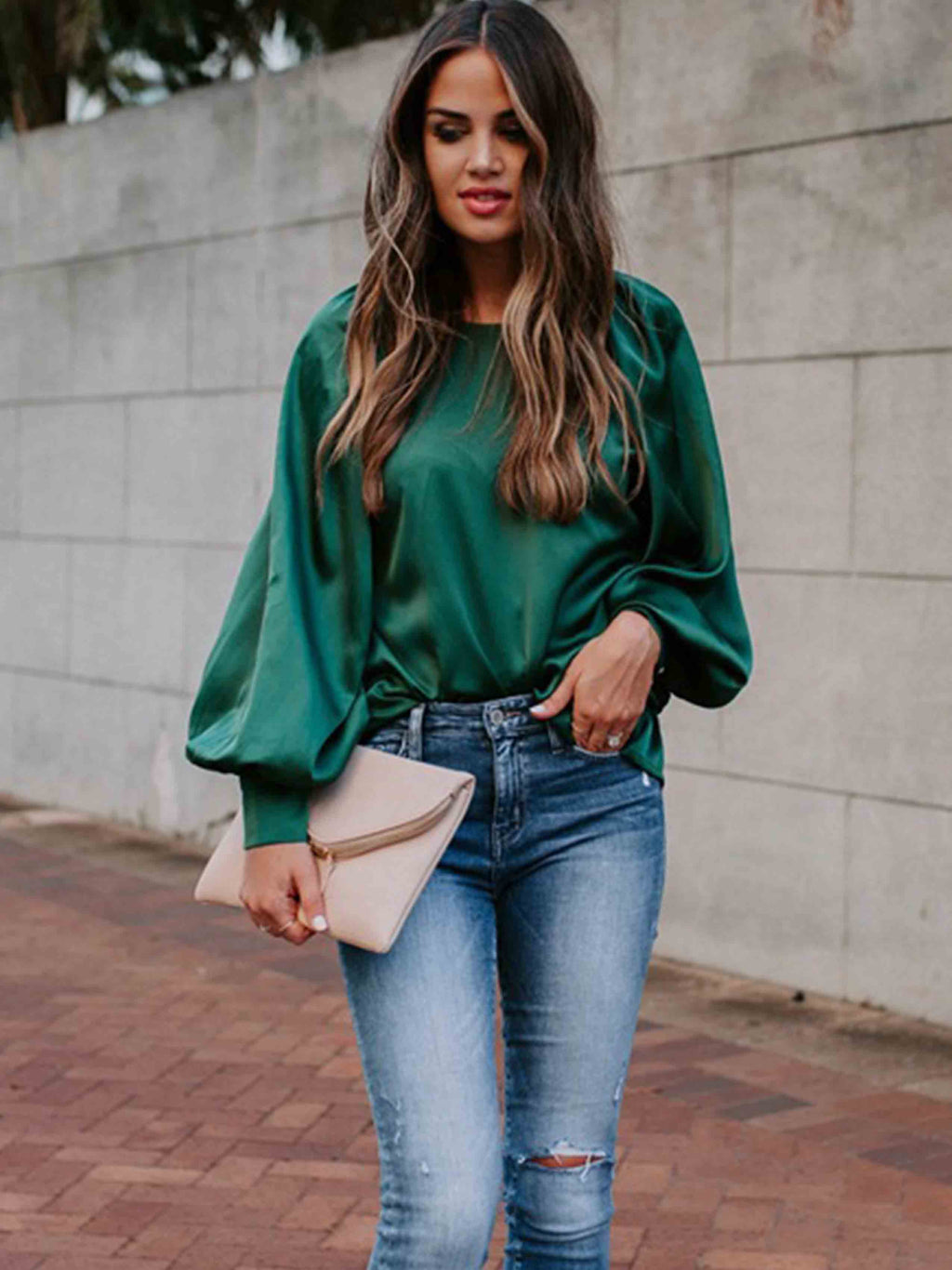 Veleaee Basic Casual Blouse