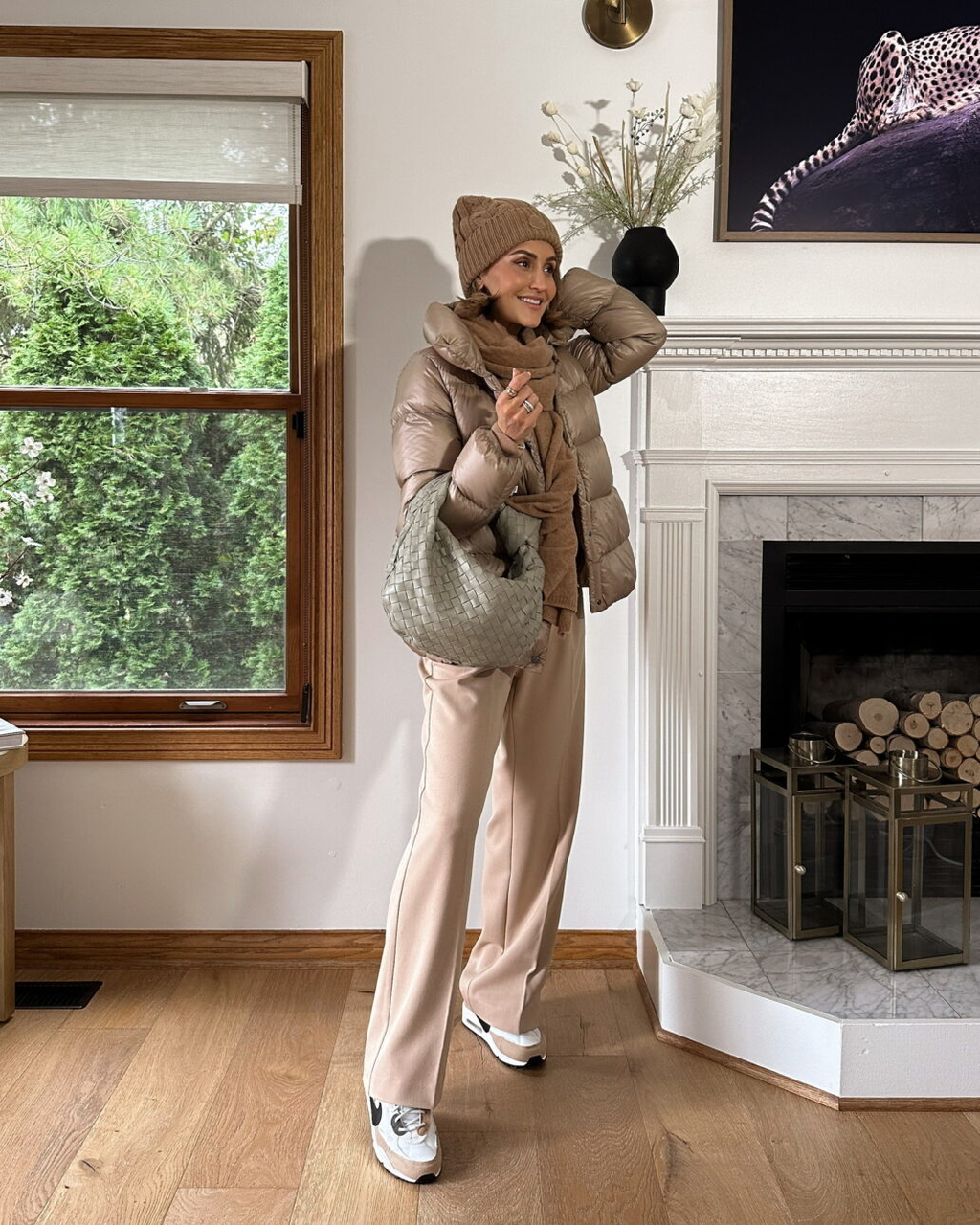 Veleaee Winter Must-Have · Luxury Glossy Down Jacket